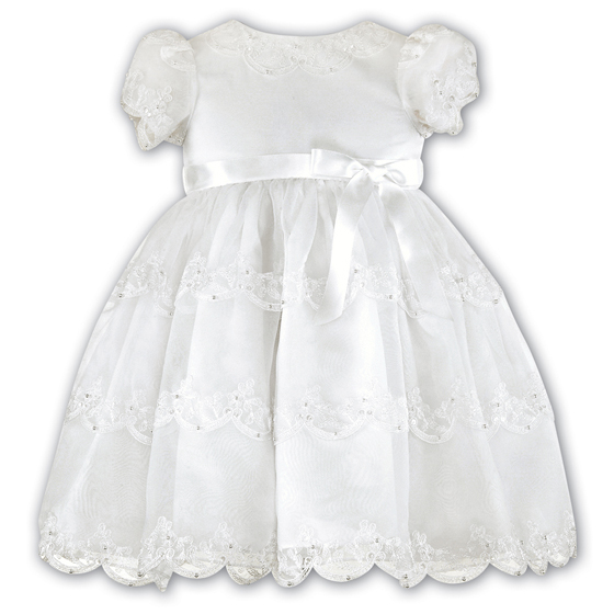 Sarah Louise Ceremonial Ballerina Length Christening Party Dress 70008